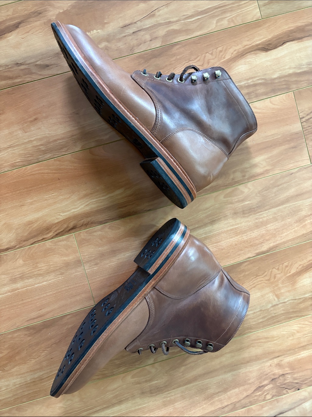 Men's Grant Stone Diesel Leather Boots - Dune Chromexcel 10.5 D